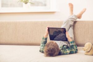 terapia infantil con tablet