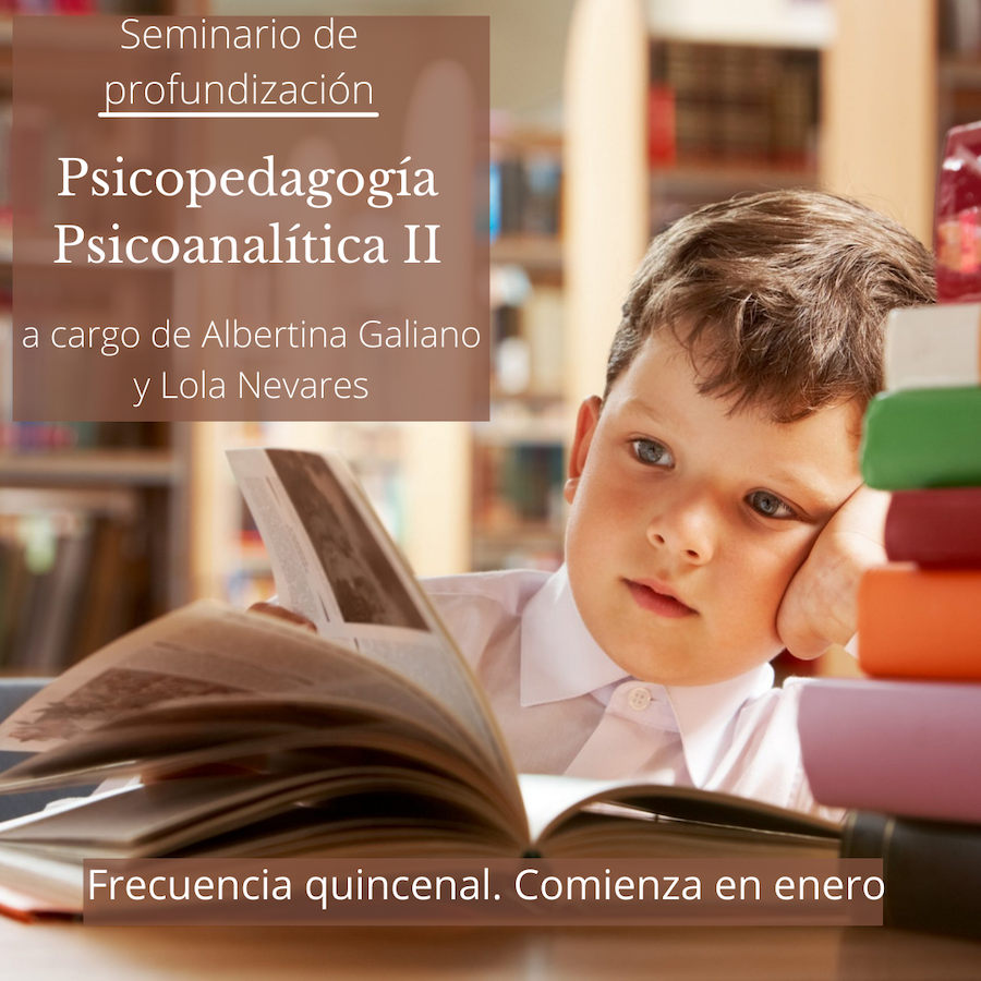 Psicopedagogía psicoanalítica