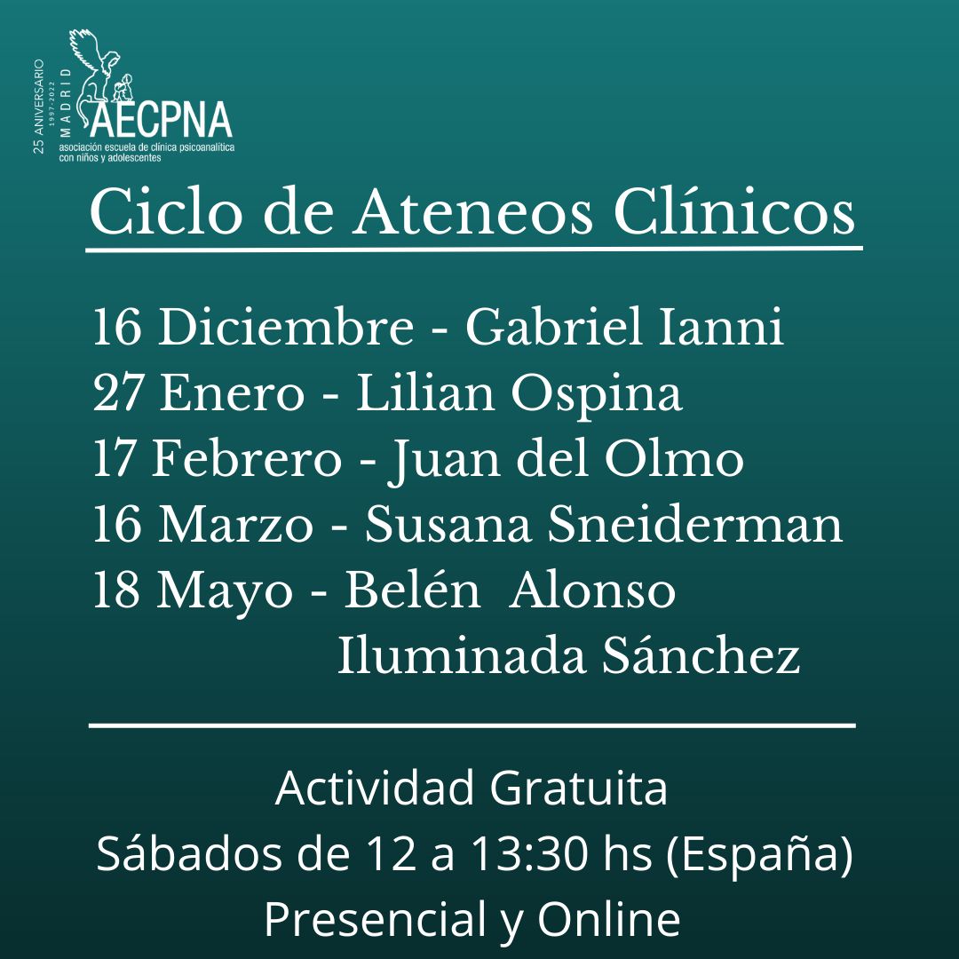 Clínica con niños, adolescentes y padres